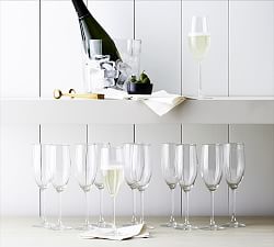 Entertaining Essentials Champagne Flutes - Set of 12