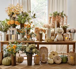 Faux Turning Fig Leaf Branch