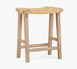 Fenton Woven Backless Stool