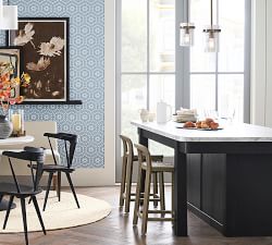 Laurel Glass Pendant (8")