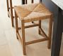 Malibu Woven Backless Stool