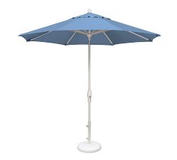 9' Cosette Round Outdoor Patio Market Umbrella - Tilt Frame