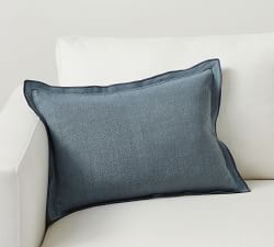 Open Box: Galen Linen Lumbar Pillow