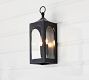 Caleb Outdoor Metal Lantern Sconce (20")