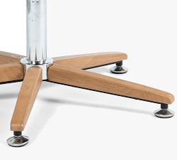 Colusa Upholstered Swivel Desk Chair