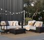 Malibu Metal Platform 4-Piece Outdoor Sectional (99")