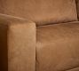 Rutherford Leather 3-Piece L-Shaped Wedge Sectional (137")
