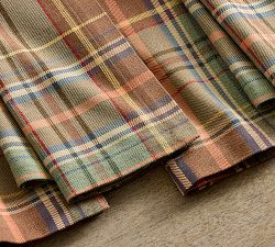 Woodrow Plaid Cotton Napkins - Set of 4