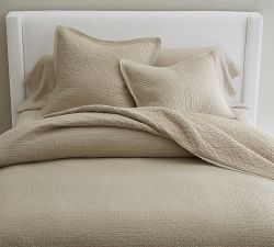 Melange Handcrafted Cotton Quilted Sham