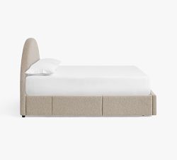 Arlo Upholstered Arched Storage Bed
