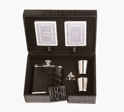 Classic Game &amp; Flask Set
