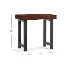 Griffin Rectangular Reclaimed Wood End Table (27")