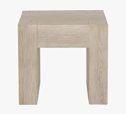 Raymond Square Reclaimed Wood End Table (24")