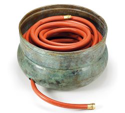 Evianna Blue Verde Brass Hose Pot