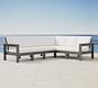 Malibu Metal 6-Piece Outdoor Sectional (108")