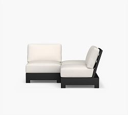 Malibu Metal Platform 3-Piece Outdoor Sectional (66")