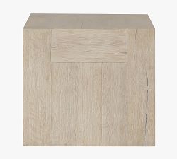 Raymond Square Reclaimed Wood End Table (24")