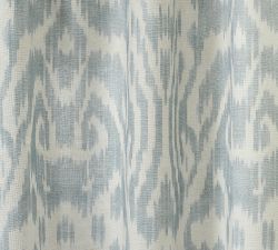 Vega Ikat Linen Cotton Blackout Curtain