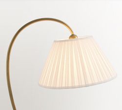 Baylor Pleated Shade Task Floor Lamp (64")