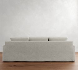 Big Sur Square Arm Slipcovered Sofa (76"-120")