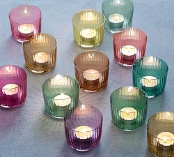 Gems Tealight Candle Holders - Set of 4