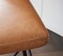 Maison Leather Swivel Stool