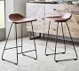 Brenner Leather Counter Stool