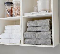 Aubrey Deluxe Laundry Organization Set with Open Cabinets
