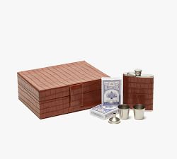 Classic Game &amp; Flask Set