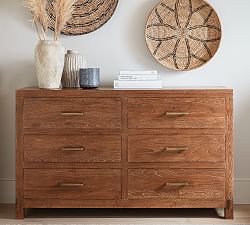 Menlo Reclaimed Teak 6-Drawer Dresser