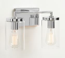 Rhodes Double Tube Sconce (16")
