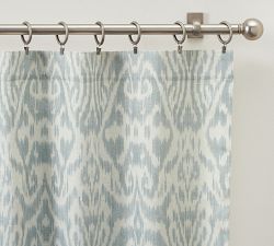 Vega Ikat Linen Cotton Blackout Curtain