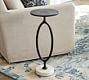 Bodhi Round Metal Accent Table (10")
