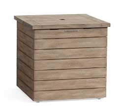 Indio Eucalyptus Umbrella Stand Side Table (21")