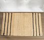 Three Striped Jute Doormat