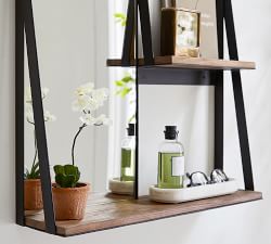 Trenton Mirror with Ledges