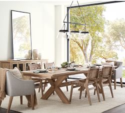 Caldwell Flared Recycled Glass Linear Chandelier (60")