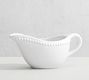 Emma Beaded Stoneware Gravy Boat