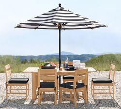 Premium 9' Round Outdoor Patio Umbrella &ndash; Rustproof Aluminum Tilt Frame