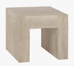 Raymond Square Reclaimed Wood End Table (24")