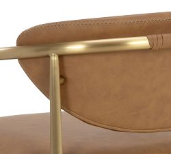 Marquette Faux Leather Dining Armchair