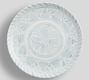 Chambray Tile Stoneware Dinner Plates - Set of 4