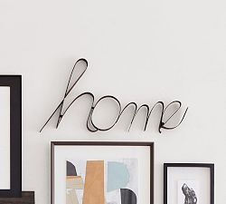Iron Home Sign