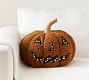 Light Up Jack-o&rsquo;-Lantern Pumpkin Pillow