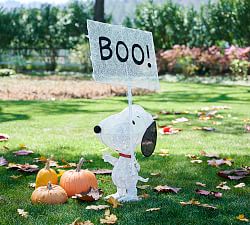 Peanuts™ Lit Snoopy™ With Boo Sign