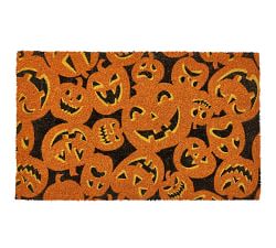 Tossed Jack-o-Lantern Doormat