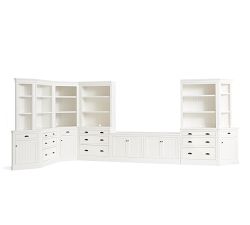 Aubrey 7-Piece Storage Cabinet with Shelf Set (199")