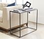 Duke Rectangular Metal Side Table (28")