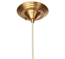 Lafayette Glass Pendant (7")