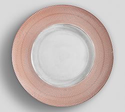 Monique Lhuillier Melrose Glass Charger Plate